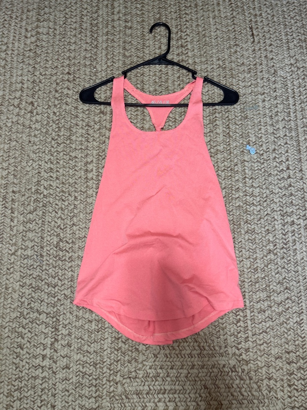 Kiava Braided Tank Top Coral Athletic Racerback